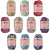 image:imageJubileeYarn Cotton Select Bonbon Yarn  10gSkein Sport Cotton  Assortment D  10 SkeinsAssortment D