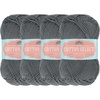 image:imageJubileeYarn Cotton Select Yarn  50gSkein Sport Weight  Island Pink  4 Skeins405 Campfire Smoke