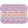 image:imageJubileeYarn Cotton Select Yarn  50gSkein Sport Weight  Light Yellow  8 Skeins508 Lavender