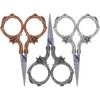 image:imageJubileeYarn Decorative Floral Embroidery Craft Scissors  Antique Silver  1 ScissorCopper  Gunmetal  Silver