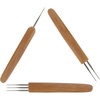 image:imageJubileeYarn Dreadlock Crochet Hooks  Bamboo Hair Weaving Needles for Dreads  1 Set of 31 Set