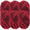 image:imageJubileeYarn Fishnet Pom Pom Yarn  50g Mini Bonbons  White  6 SkeinsFruit Punch