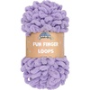 image:imageJubileeYarn Fun Finger Loops Yarn  100gSkein Jumbo Polyester  Lark  3 Skeins001 Purple