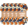 027 Orange Navy Tan