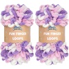 009 Purple Pink White