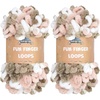 012 Pink Brown White