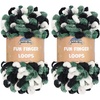 030 White Black Green