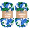 035 Blue Green White