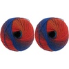 image:imageJubileeYarn Galaxy Fantasy Yarn  100gSkein Ombre Baby Weight  Party Punch  2 Balls103 Jackpot Party