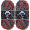 image:imageJubileeYarn Mohair Elixir Nightcap Yarn  100gSkein Chunky Wool Blend  Cosmopolitan  2 Skeins11 Peach Bellini