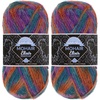 image:imageJubileeYarn Mohair Elixir Nightcap Yarn  100gSkein Chunky Wool Blend  Cosmopolitan  2 Skeins12 Bella Luna