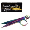 image:imageJubileeYarn Professional MultiPurpose Titanium Precision Trimmer  Rainbow  1 PairTitanium  Rainbow