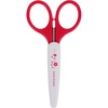image:imageJubileeYarn Sharp Titanium Embroidery Craft Scissors wSheath  Gold  1 PairClassic  Red