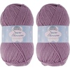 image:imageJubileeYarn Snow Blossom Yarn  DK Superwash Wool  Lavender  2 Skeins10 Lavender
