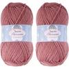 image:imageJubileeYarn Snow Blossom Yarn  DK Superwash Wool  Lavender  2 Skeins12 Mulberry