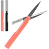 image:imageJubileeYarn TSA Compliant PenStyle Portable Travel Scissors  Purple amp Charcoal  1 Scissor EachCharcoal  Living Coral