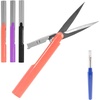 Living Coral  Purple  Black  & Seam Ripper
