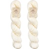 image:imageJubileeYarn Undyed Baby Soft Bamboo Cotton Yarn  100gHank  2 HanksBamboo Cotton Sport