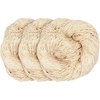 image:imageJubileeYarn Undyed Yarn  Craft Cotton Hank  100 Cotton  270g  3 Pack3