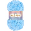 image:imageJubileeYarn Warm Fuzzies Soft Faux Fur Yarn  Polyester Bulky Weight  100gSkein  Dark Red  1 Skein03 Powder Blue