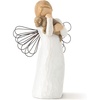 image:imageWillow Tree Angel of Friendship Figure HandPainted Dog Shelf Decor  HandPainted Angel Figurine Celebrating Friendship Nature and Everyday Blessings Sculpted by Artist Susan LordiCream