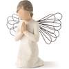 image:imageWillow Tree Angel of Prayer Sculpted HandPainted Figure  Kneeling Angel With Hands in Prayer Baptism and Communion Gift Cast from a Susan Lordi Original Carving