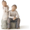 image:imageWillow Tree Brother and Sister Sculpted HandPainted Figure  Cast from a Susan Lordi Original Carving Celebrates Close Bonds Meaningful Relationships Thoughtful Keepsake Gift IdeaBrother and Sister