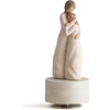 image:imageWillow Tree Close to Me Sculpted HandPainted Musical Figure  Plays a Melody Designed by Artist Susan Lordi Sentiment on Enclosure Card Ready to Display on Shelf or Tablea Tree