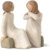 image:imageWillow Tree Heart and Soul Sculpted HandPainted Figure  Cast from a Susan Lordi Original Carving Heartfelt Gift Expressing Love and Warmth Display on Shelf Table or MantelHeart and Soul