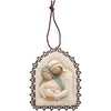 image:imageWillow Tree Heart of Gold MetalEdged Ornament Sculpted HandPainted Bas Relief  Sentimental Keepsake Gift for Loved Ones Cast from a Susan Lordi Original Carving Cast Resin Ready to HangHoly Family MetalEdged
