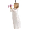 image:imageWillow Tree Just for You Ornament Sculpted HandPainted Figure  Celebrating Friendship and Sentiment Cast from a Susan Lordi Original Carving Cast Resin Keepsake Ready to HangSong of Joy