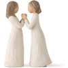 image:imageWillow Tree Sisters by Heart Sculpted HandPainted Figure  Interlocking Hands Celebrates Womens Friendship Cast from a Susan Lordi Original Carving Includes Enclosure Card