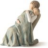 image:imageWillow Tree The Quilt Sculpted HandPainted Figure  Cast from a Susan Lordi Original Carving Heartfelt Gift Expressing Love and Warmth Display on Shelf Table or MantelAntique