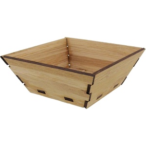 image:imageBambooMN  Bamboo Appetizer and Snack Bowl 24 x 24 100pcsKova Bowl  100 Pieces