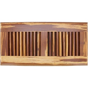 image:imageBambooMN 4 Inch x 12 Inch Inch Strand Woven Bamboo Floor Register Air Vent Indent Cover  Tiger  2 CoversTiger