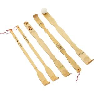 image:imageBambooMN 5pc Traditional Bamboo Back Scratcher and Body Relaxation amp Travel Size5 Pc Convenience Set