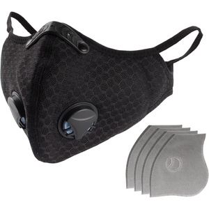 image:imageBambooMN Activated Carbon Dust Sport Mask with Exhalation Valves1