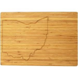 image:imageBambooMN Bamboo Burner Cover Cutting Board  3 Ply  Extra Large  GroovedFlat 30 x 24 x 075  1 Piece1