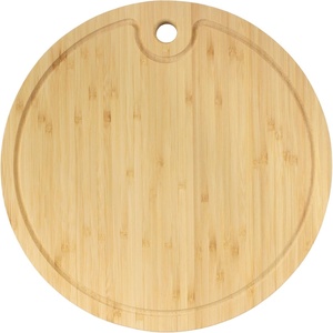 image:imageBambooMN Bamboo Round Cutting and Serving Board Charcuterie Board  12 diameter x 075 thickness  1 Piece3