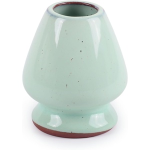 image:imageBambooMN Brand  Matcha Tea Whisk Holder  CoralLight Aqua