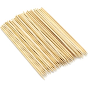 image:imageBambooMN Brand  Premium Round Sharp Point Bamboo Skewers 41 X 25mm  300pcs10000