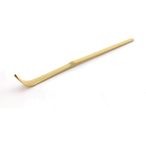 image:imageBambooMN Chashaku Matcha Tea Scoop Spoon Organic Bamboo Ceremonial Tea Utensil  Black  100 PiecesNatural