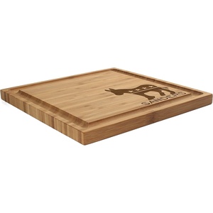 image:imageBambooMN Custom Laser Engraved Bamboo Cutting Board  Couple Initials in Heart  1 Piece  11 x 11 x 075 GroovedDemocrat Name