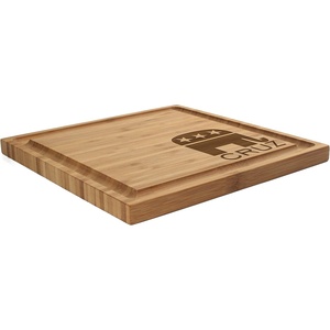 image:imageBambooMN Custom Laser Engraved Bamboo Cutting Board  Couple Initials in Heart  1 Piece  11 x 11 x 075 GroovedRepublican Name