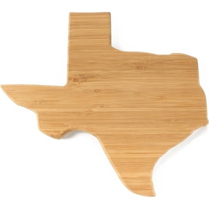 image:imageBambooMN Florida Silhouette Bamboo Serving and Cutting Board  1 Unit  825 x 115 x 060Texas 1225 X 11 X 06