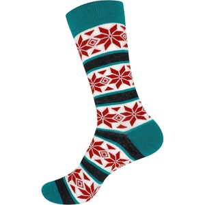 image:imageBambooMN Mens Cotton Colorful Design Fashion Novelty Dress SocksRed Pattern  1 Pair
