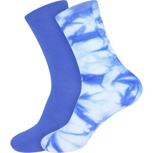 image:imageBambooMN Mens Rayon from Bamboo Athletic Tie Dye Crew SocksAssortment D