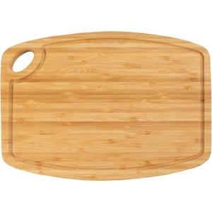 image:imageBambooMN Natural Bamboo Cutting Board wJuice Groove and Hanging Hole  1175 x 863 x 075  Vertical Cut  30 Pieces1