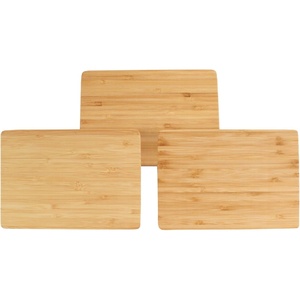 image:imageBambooMN Small Chamfered Edge Premium Bamboo Serving and Cutting Board Charcuterie Home and Everyday use  79 x 55 x 075  30 pcs79 x 55 x 04