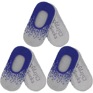 image:imageBambooMN Womens Gradient Cozy Fuzzy Indoor Home Slippers  3 PairsBlue Gradient